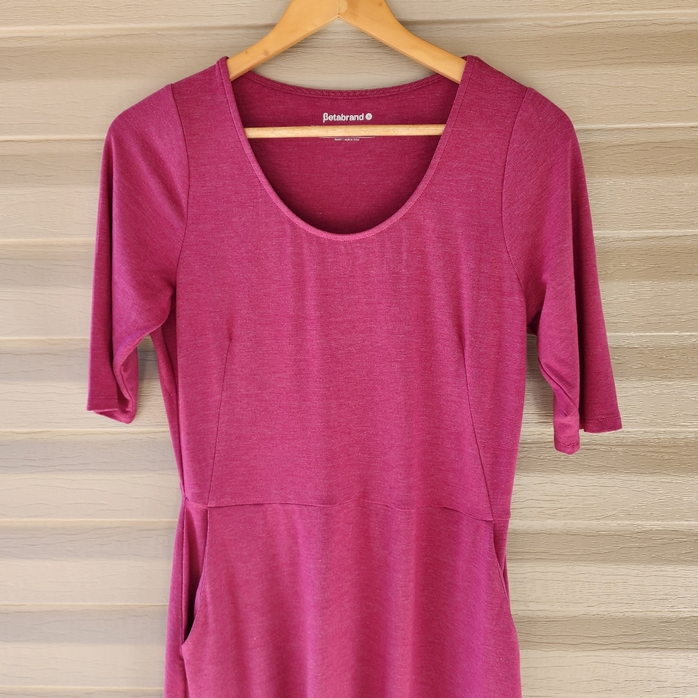 Betabrand Mangenta dress - Picture 2 of 9